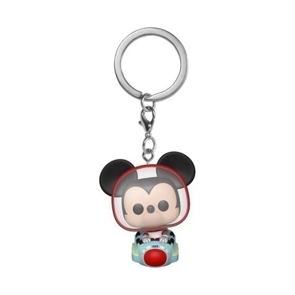 Disney : Mickey Mouse At The Space Mountain Attraction Funko Keychain | NWT